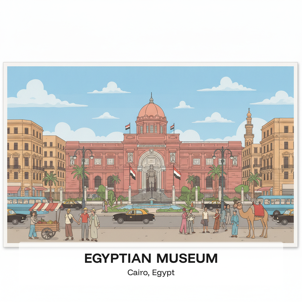 Musée égyptien — 120 000 objets de 5 000 ans