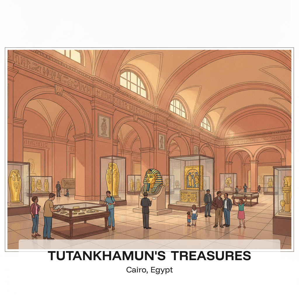 Trésors de Toutankhamon — La plus grande découverte archéologique de l'histoire