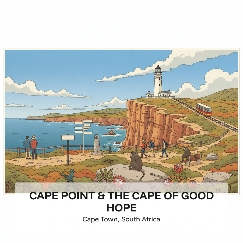 Cape Point et le Cap de Bonne Espérance
