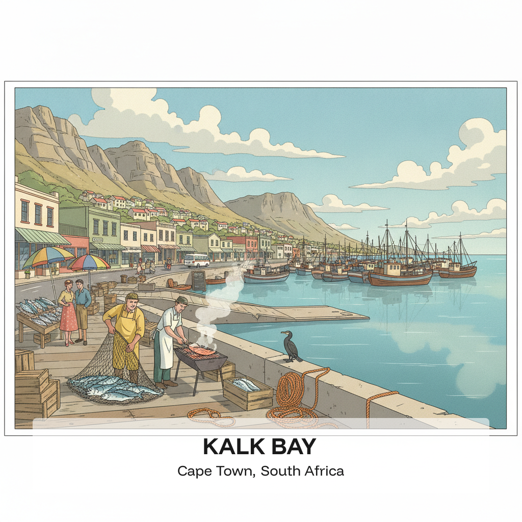 Kalk Bay — Le Village de Pêche Bohème du Cap