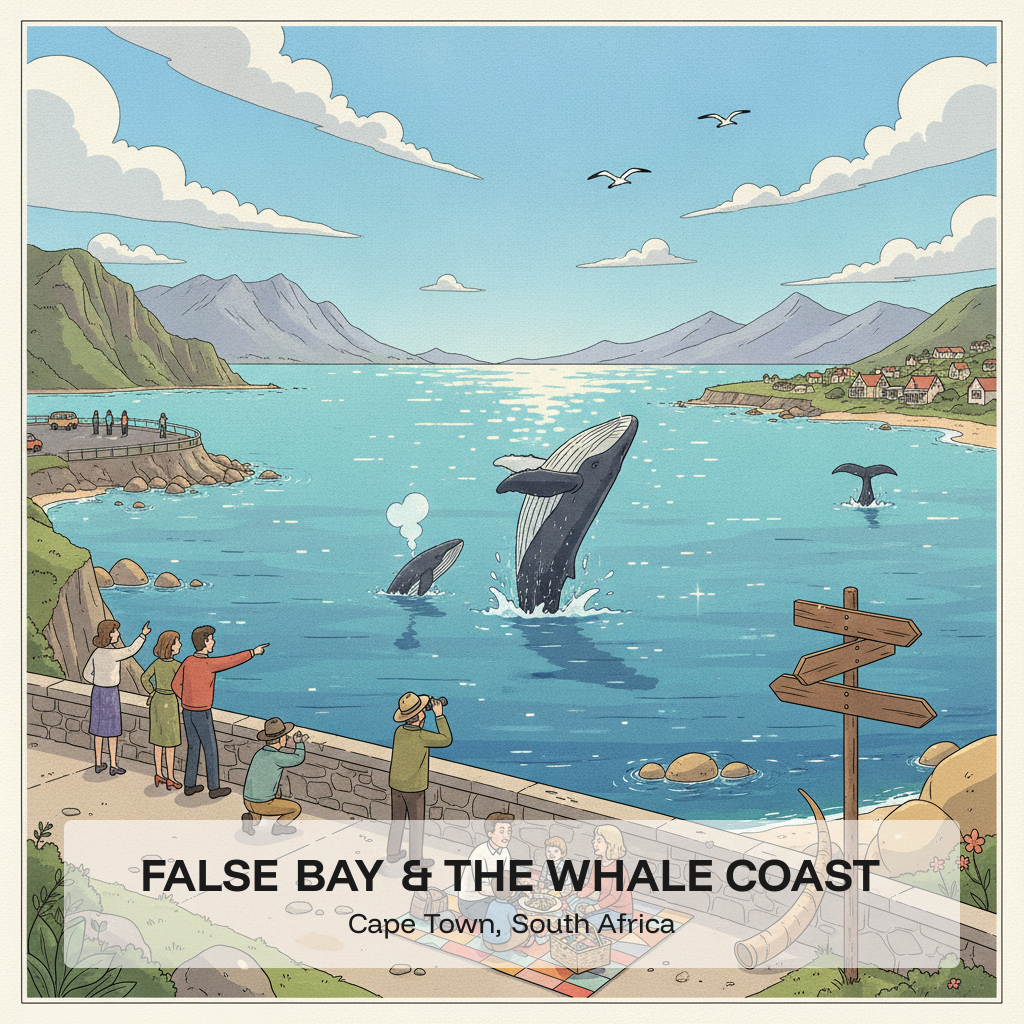 False Bay et la Côte des Baleines