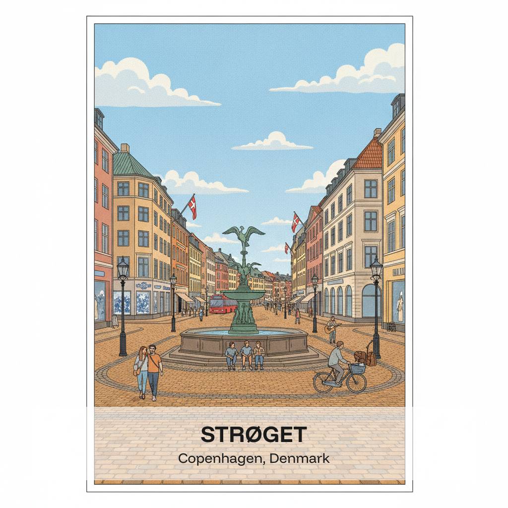 Strøget — Die längste Fußgängerzone der Welt
