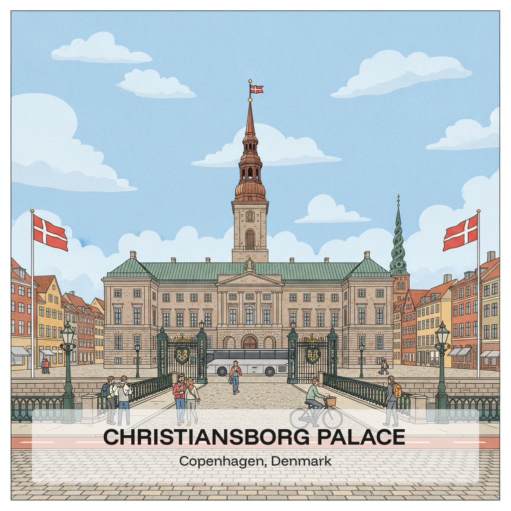 Schloss Christiansborg — Sitz der dänischen Demokratie