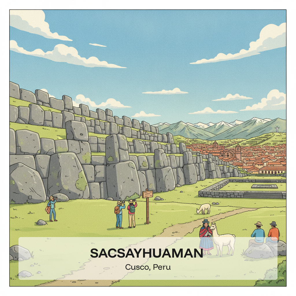 Sacsayhuaman : La forteresse massive au-dessus de la ville