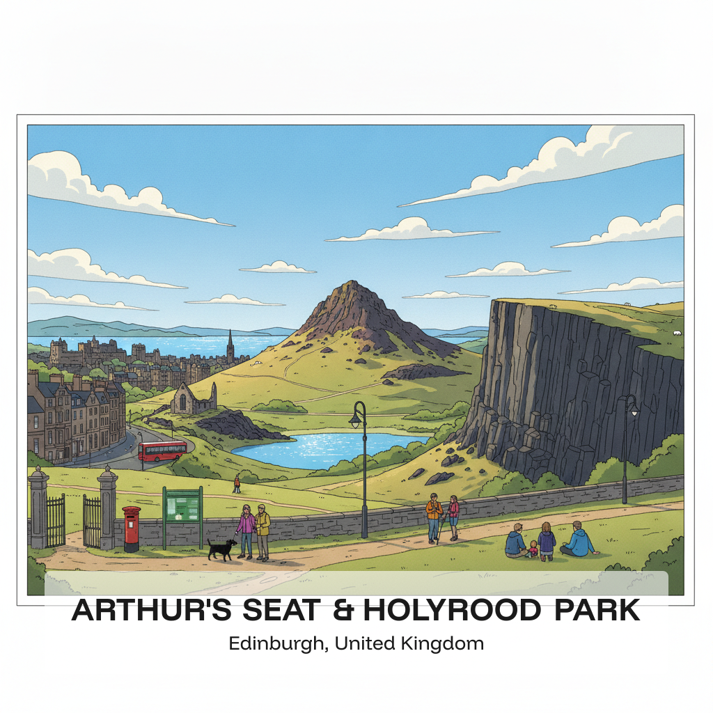 Arthur's Seat & Holyrood Park — Edinburghs Vulkanlandschaft