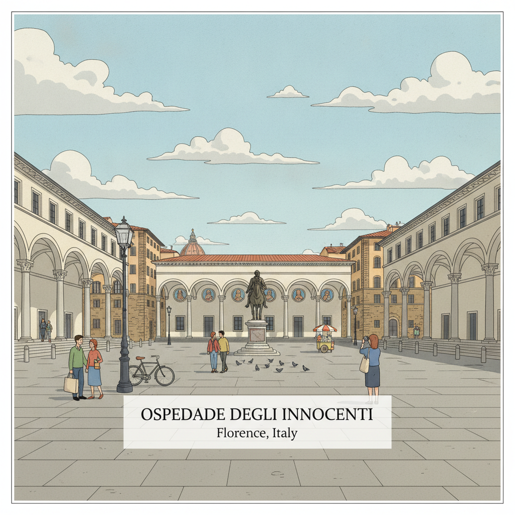 Ospedale degli Innocenti — L'Hôpital des Enfants Trouvés de Brunelleschi et le Musée des Innocents