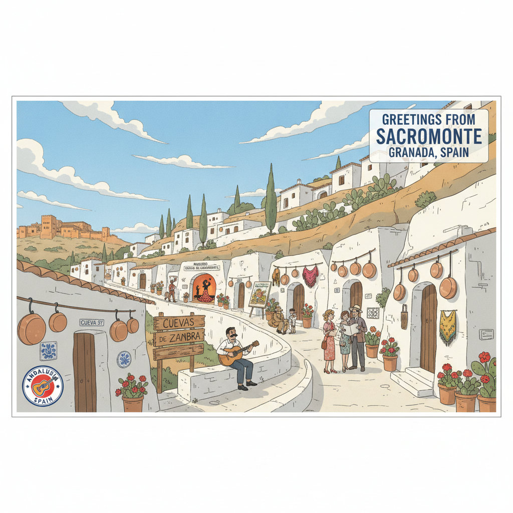 Sacromonte — Le quartier troglodyte et la Zambra Flamenco