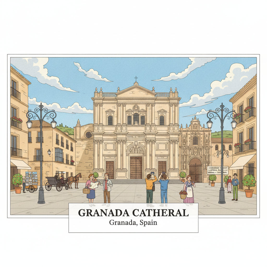 Cathédrale de Grenade — Gothique Rencontre Renaissance