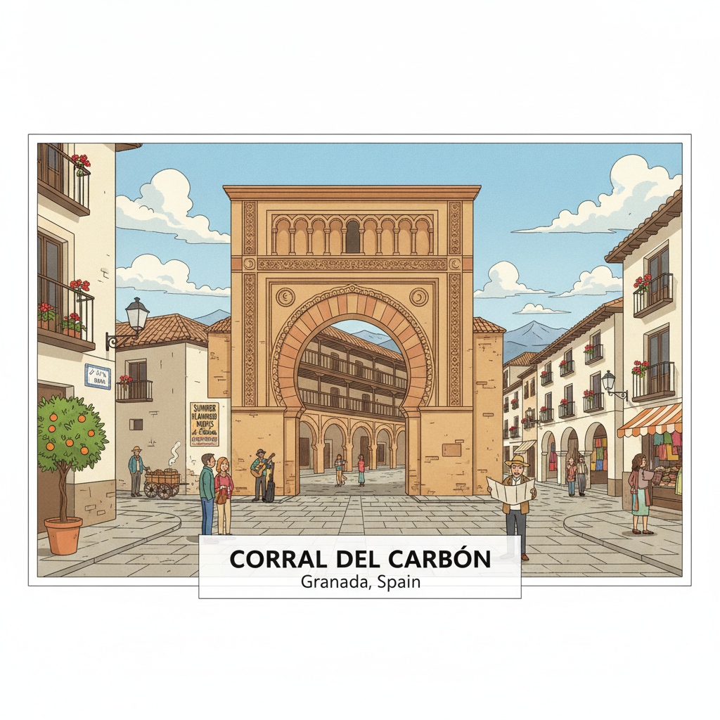 Corral del Carbón — Caravansérail du XIVe Siècle, Maintenant Salle de Concert