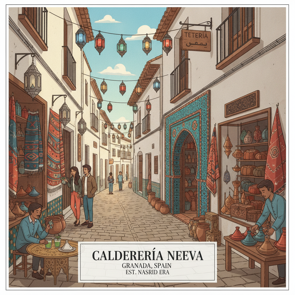 Calderería Nueva — Salons de Thé et Importations Marocaines