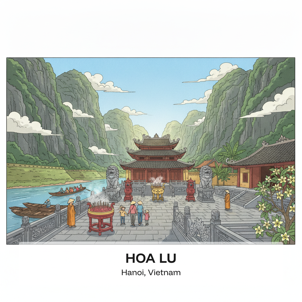 Hoa Lu — L'Ancienne Capitale & Trang An