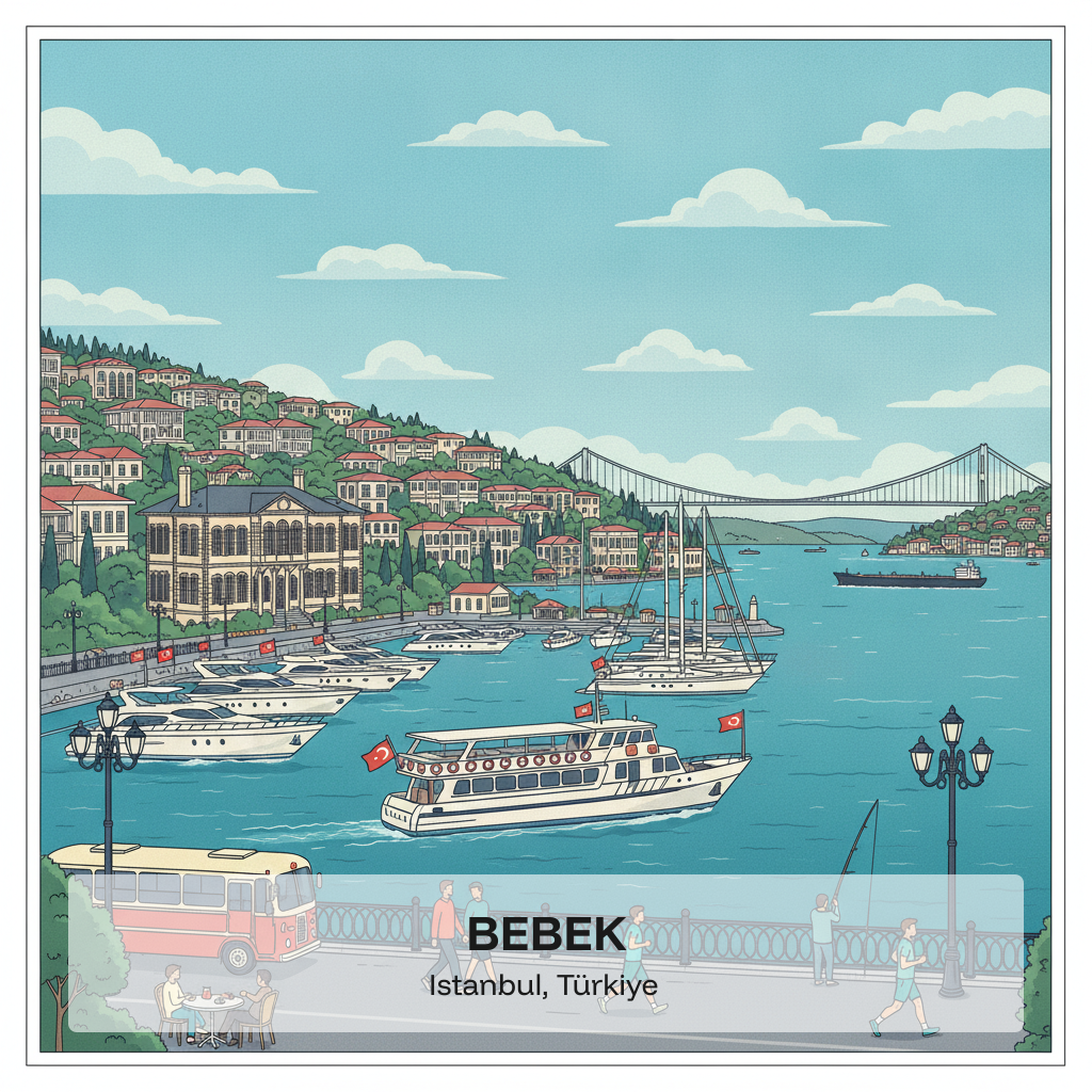 Bebek — Le village du Bosphore de l'élite stambouliote