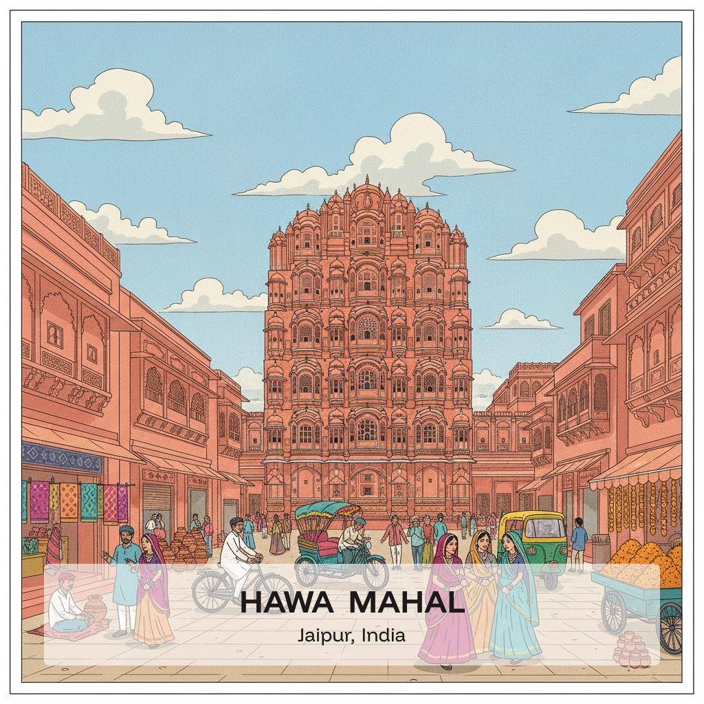 Hawa Mahal – Le Palais des Vents