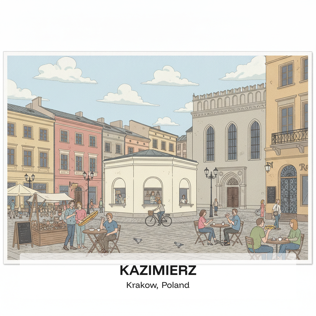 Kazimierz — le quartier juif
