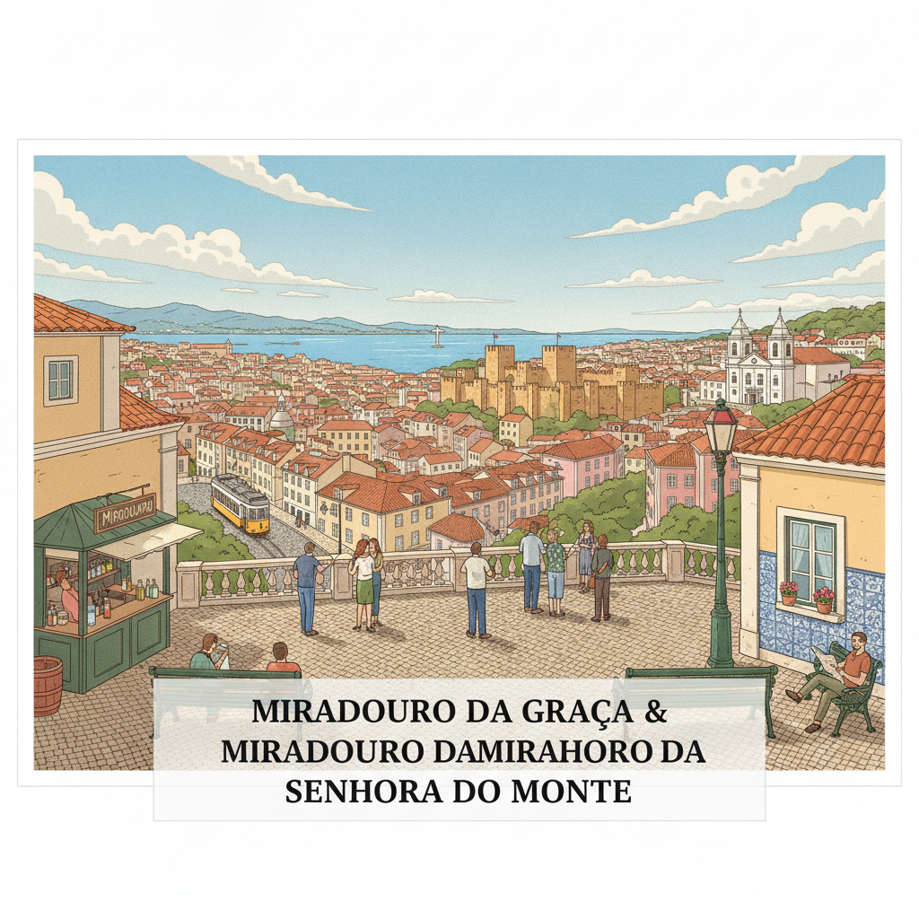 Aussichtspunkt da Graça & Aussichtspunkt da Senhora do Monte