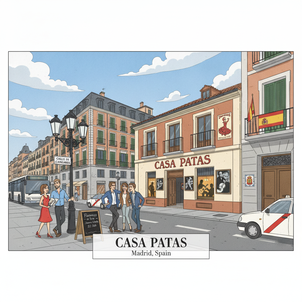 Casa Patas — Le Tablao le Plus Authentique de Madrid