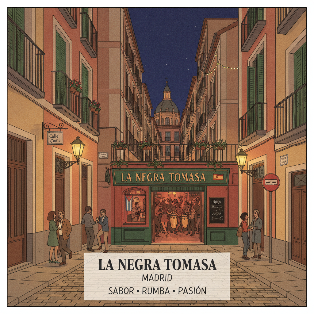 La Negra Tomasa — Fin de Soirée Cubano-Espagnole