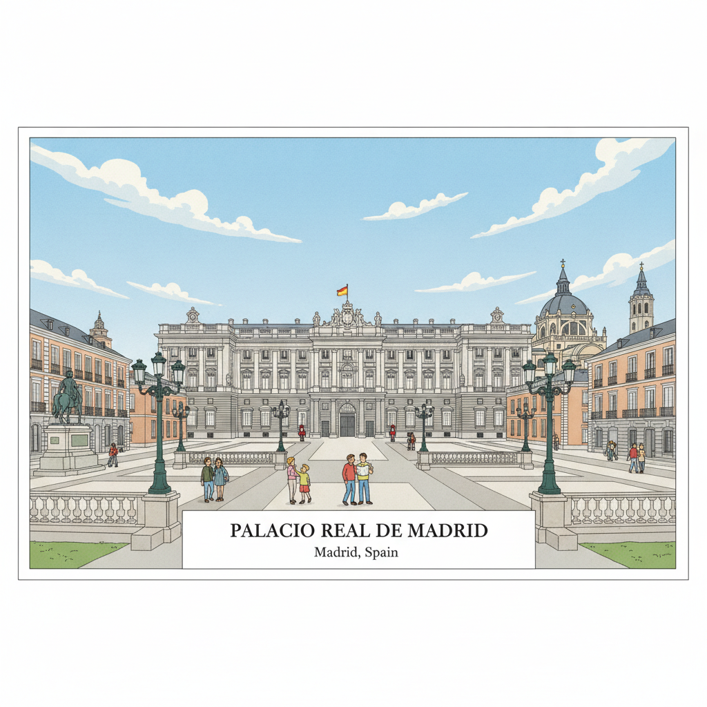 Palacio Real de Madrid — Le plus grand palais royal d'Europe