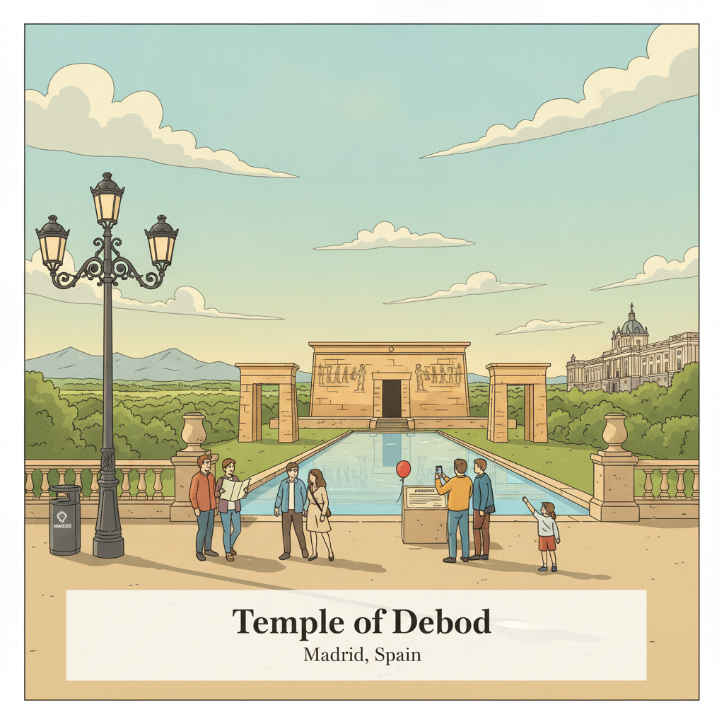 Temple de Debod — L'Égypte au cœur de Madrid