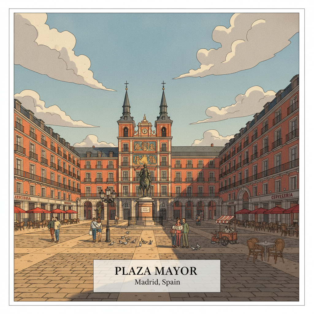 Plaza Mayor — Le Cœur Battant