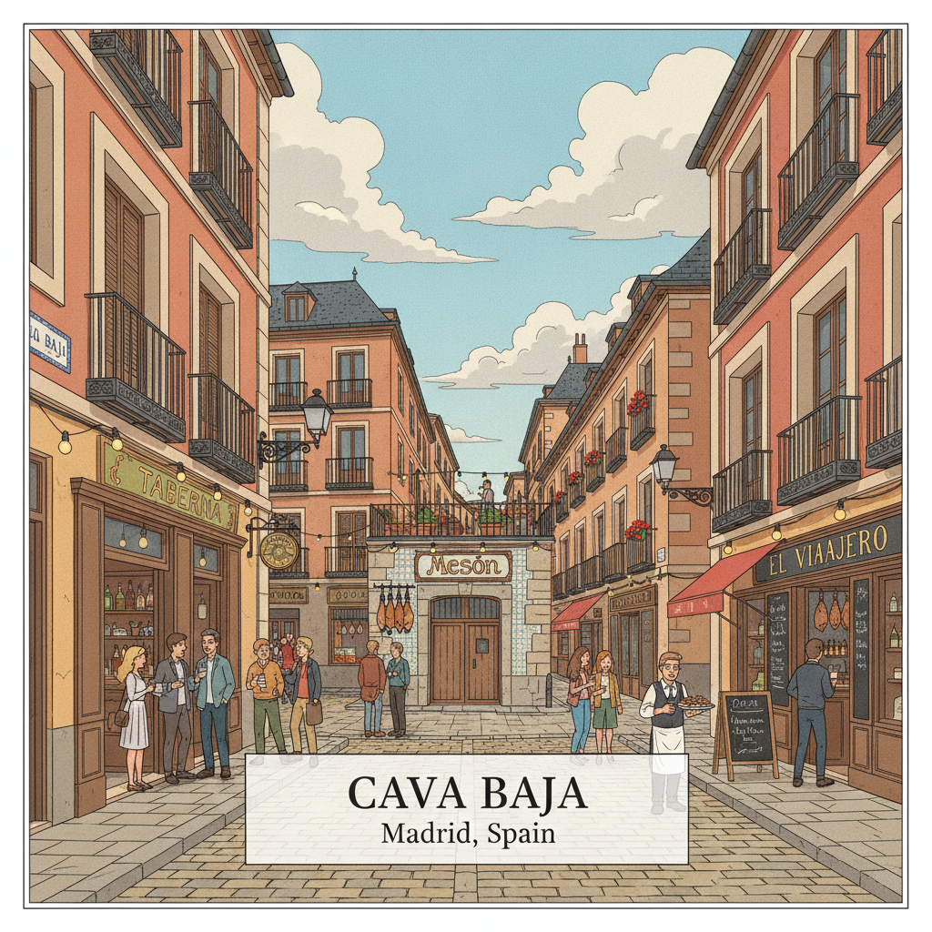 Cava Baja — L'Épine Dorsale des Tapas Madrilènes