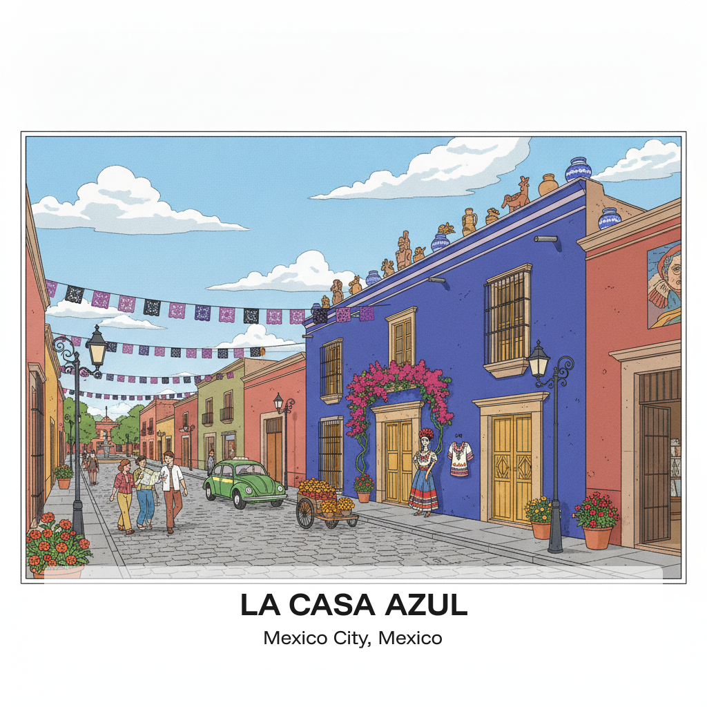 La Casa Azul — Le musée de la Maison Bleue de Frida Kahlo