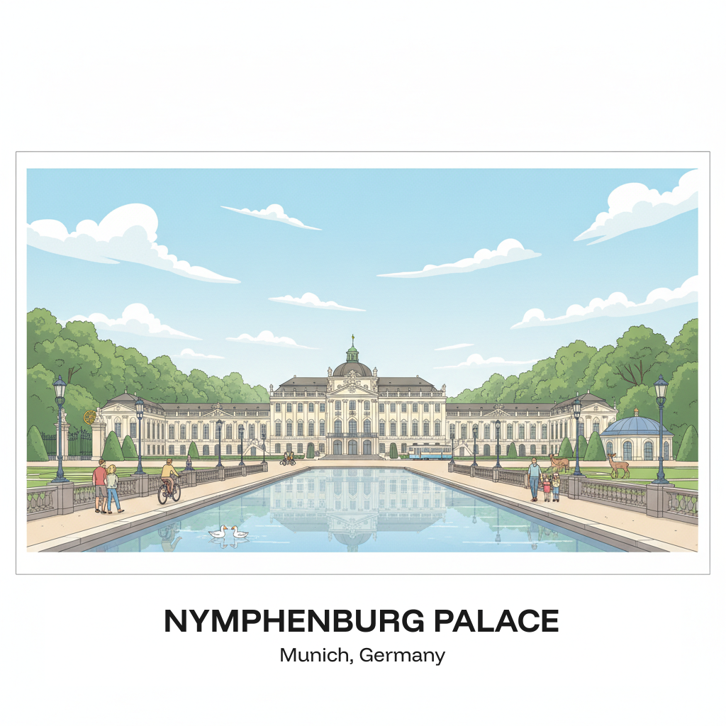 Palais de Nymphenburg — le Versailles de Bavière