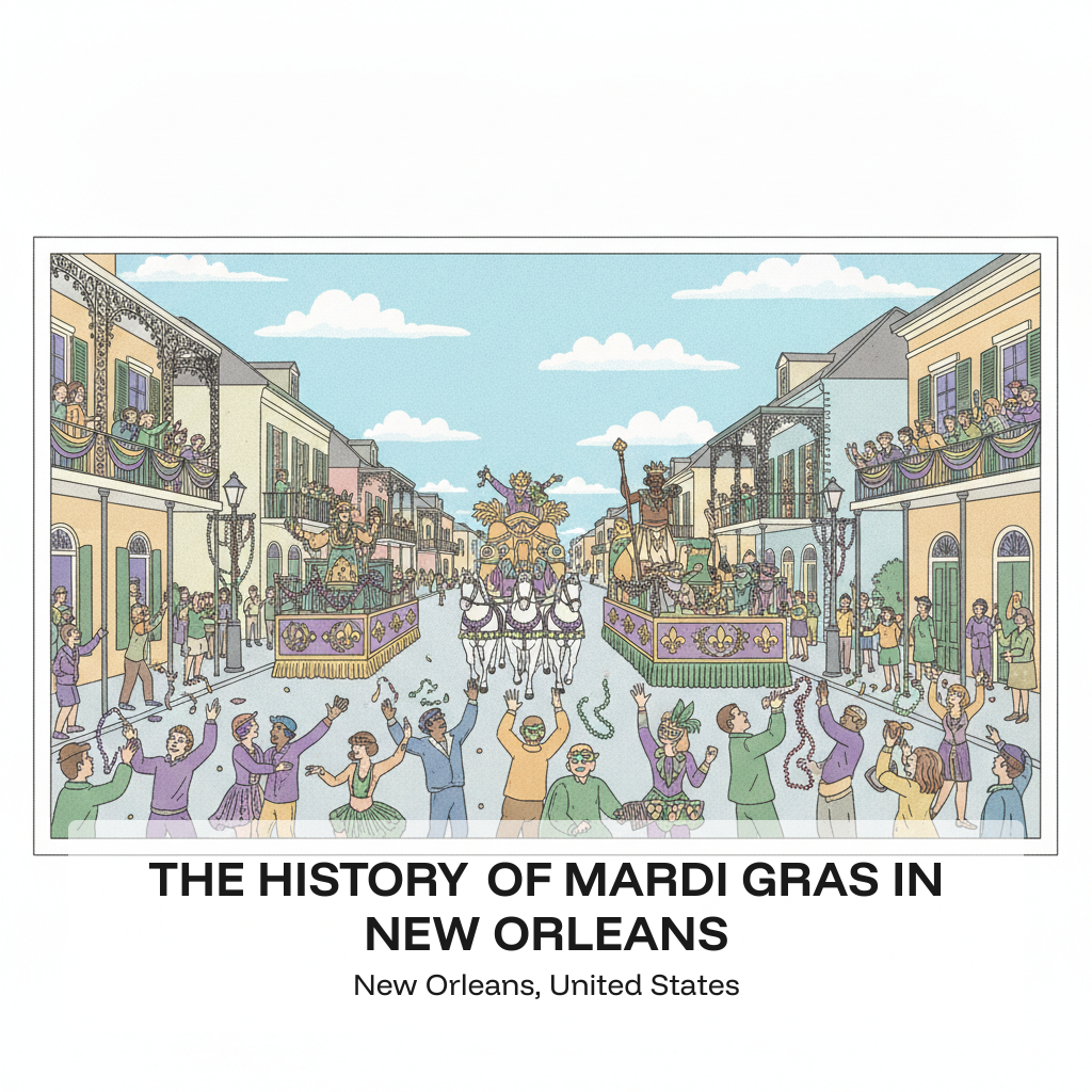L'Histoire du Mardi Gras à la Nouvelle-Orléans