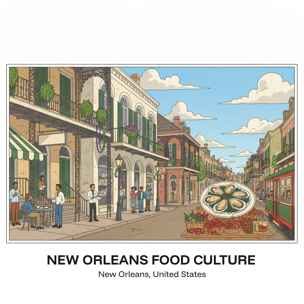 Culture Culinaire de la Nouvelle-Orléans — Créole, Cajun et la Plus Grande Tradition Culinaire d'Amérique