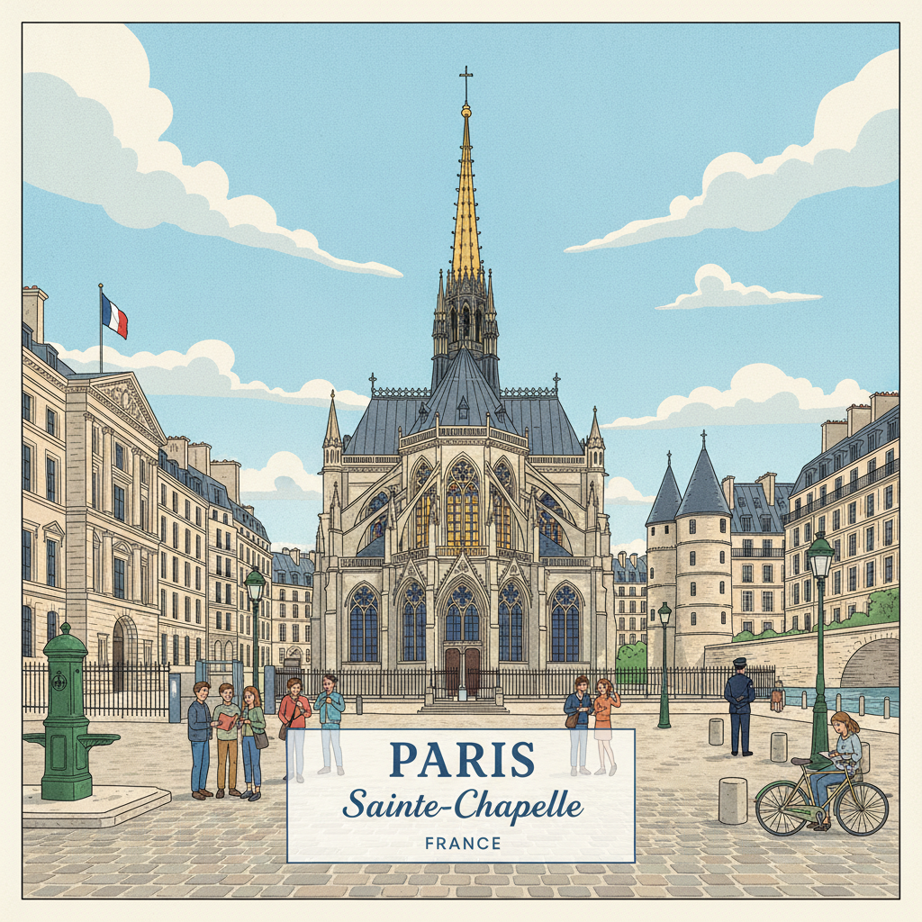 Sainte-Chapelle — Die Privatkapelle des Königs