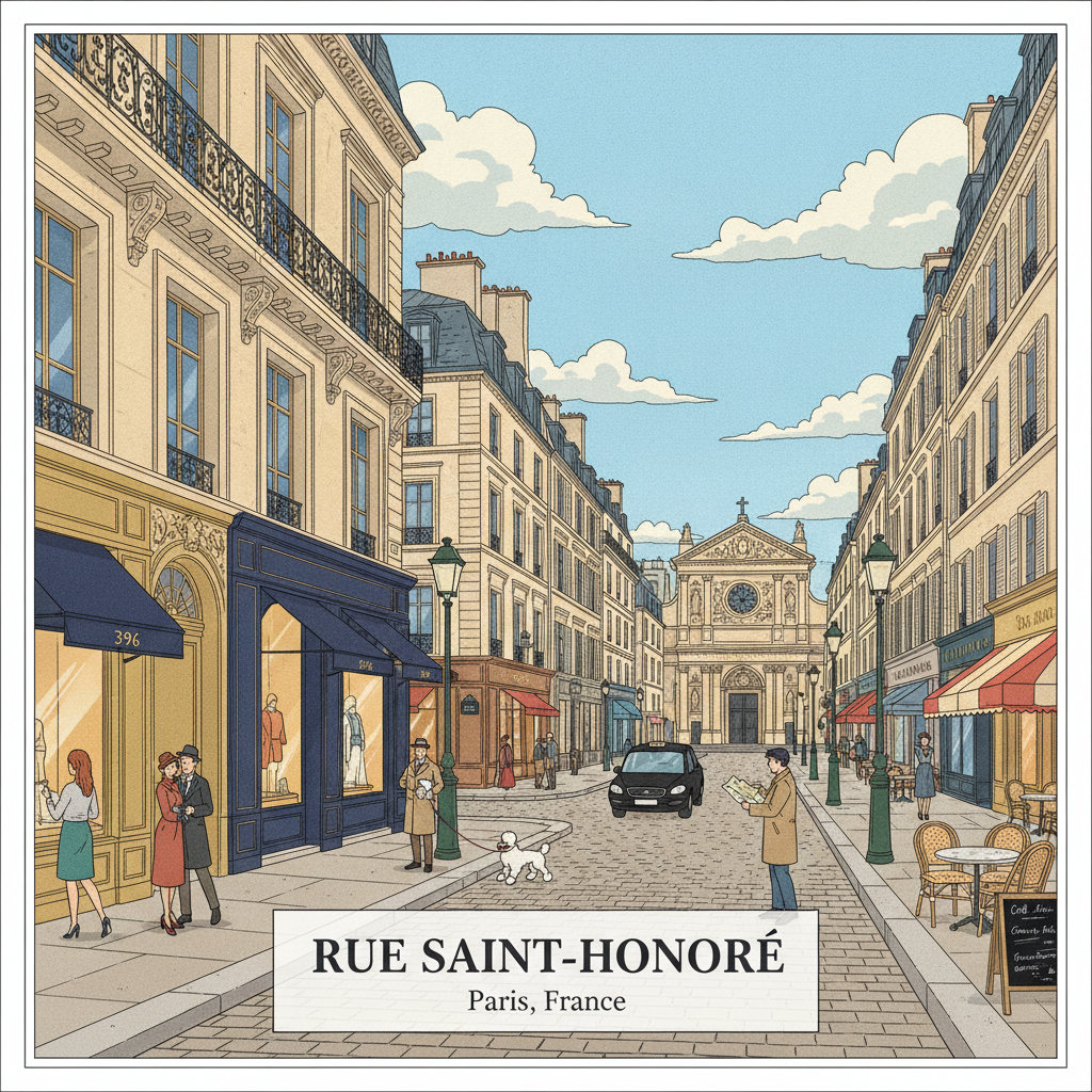 Rue Saint-Honoré — Der Weg zum Schafott