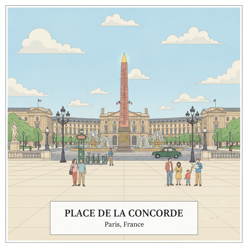 Place de la Concorde — Der Guillotinenplatz