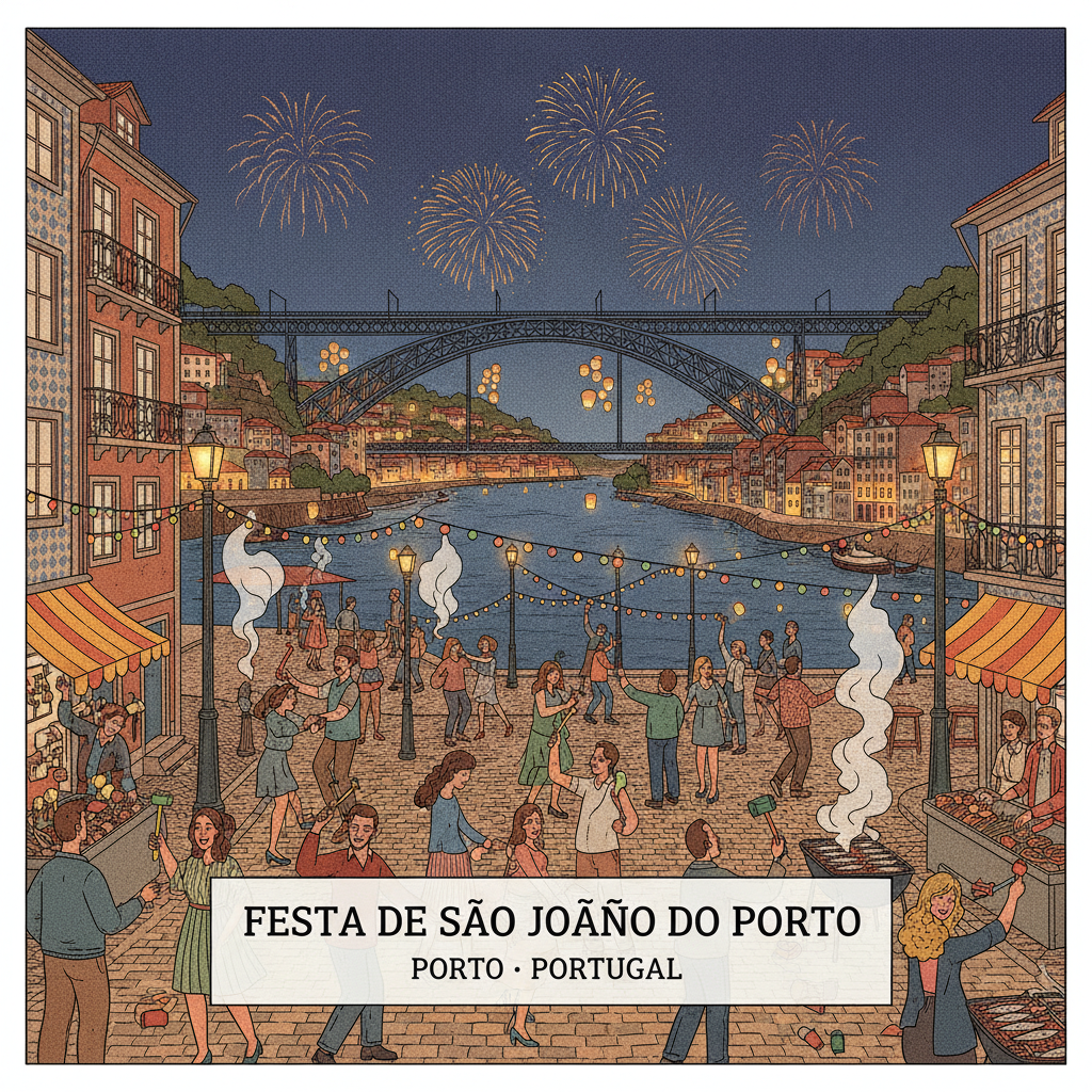 La Nuit de São João — Le Festival le Plus Exubérant de Porto