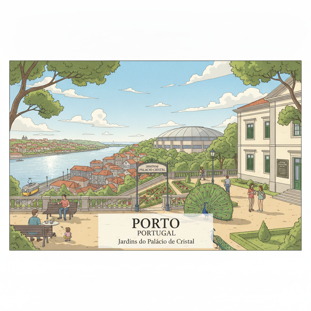 Jardins du Palácio de Cristal & Espaces Verts de Porto