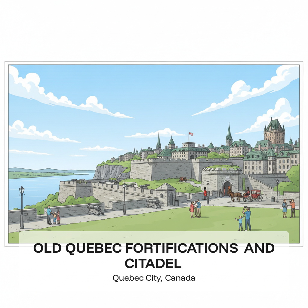 Fortifications et Citadelle du Vieux Québec