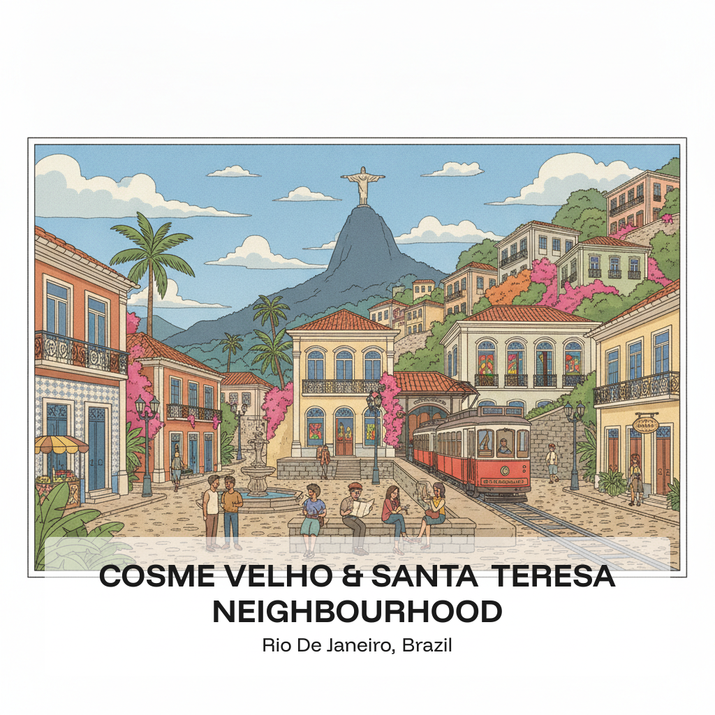 Quartiers de Cosme Velho et Santa Teresa