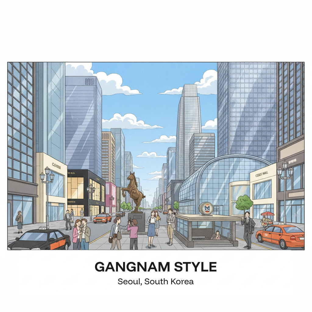 Gangnam Style — Le quartier que PSY a rendu célèbre