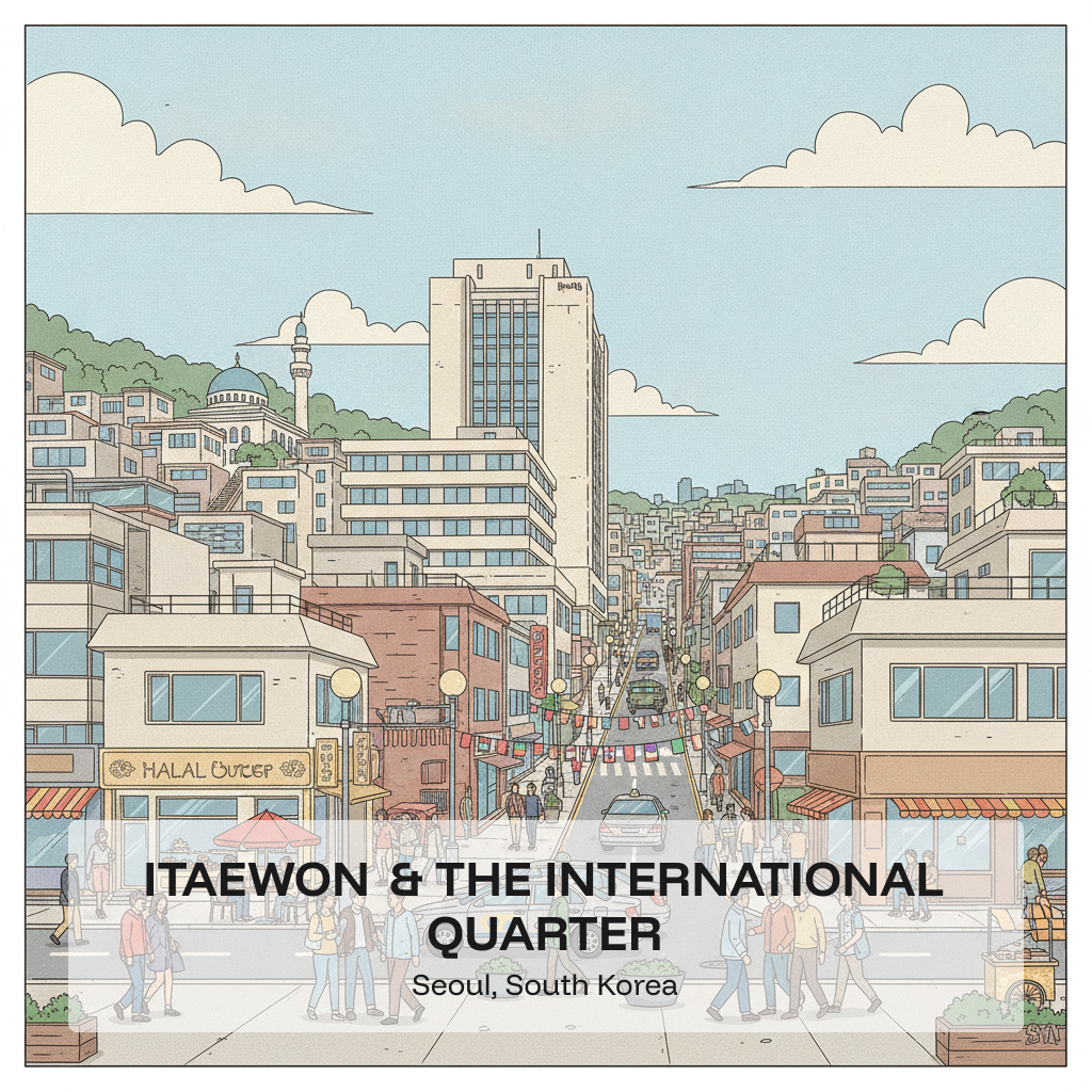 Itaewon et le quartier international — Séoul multiculturel