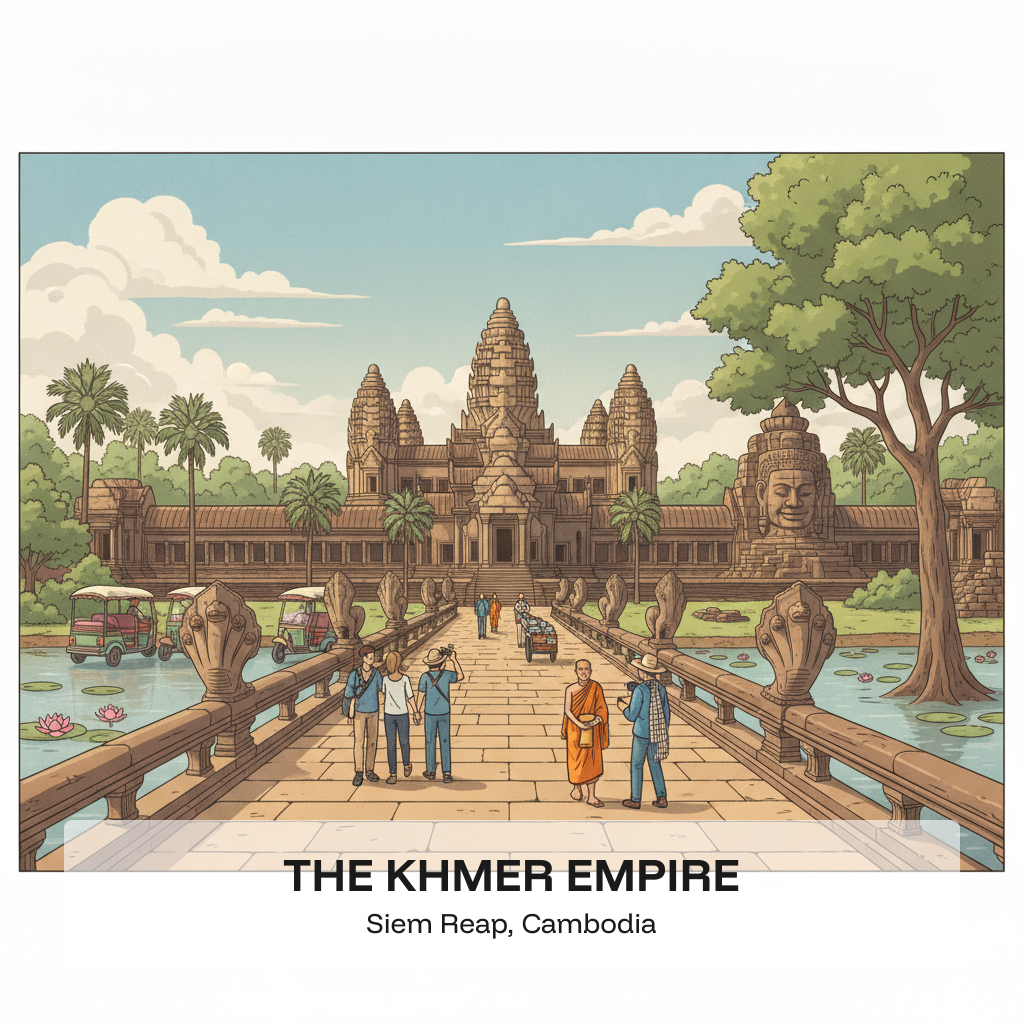L'Empire khmer – Histoire de la plus grande civilisation d'Asie du Sud-Est