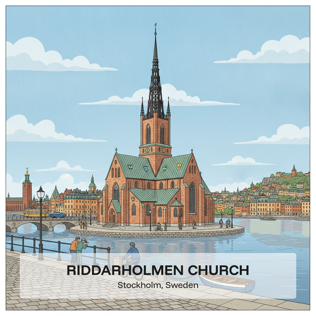 Église de Riddarholmen — La Nécropole Royale de Suède