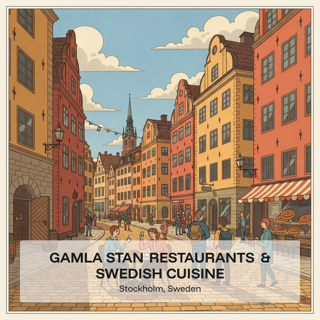 Restaurants de Gamla Stan et Cuisine Suédoise
