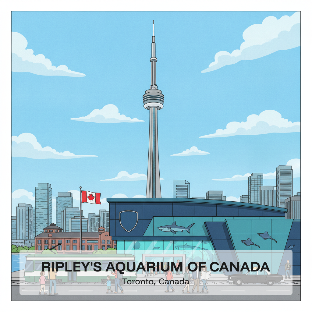 Aquarium Ripley du Canada — Toronto sous l'eau