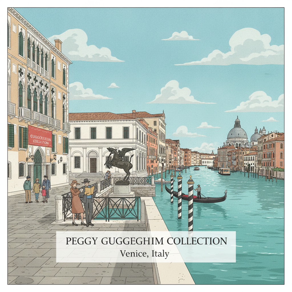 Peggy Guggenheim Collection — La plus belle collection d'art du XXe siècle en Europe