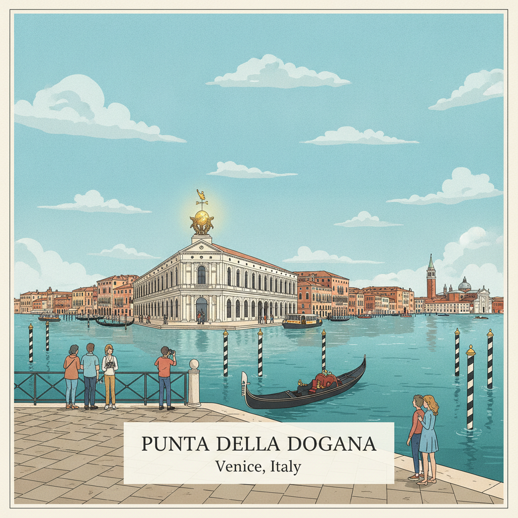 Punta della Dogana (Point des Douanes) — Art contemporain à la pointe de Dorsoduro