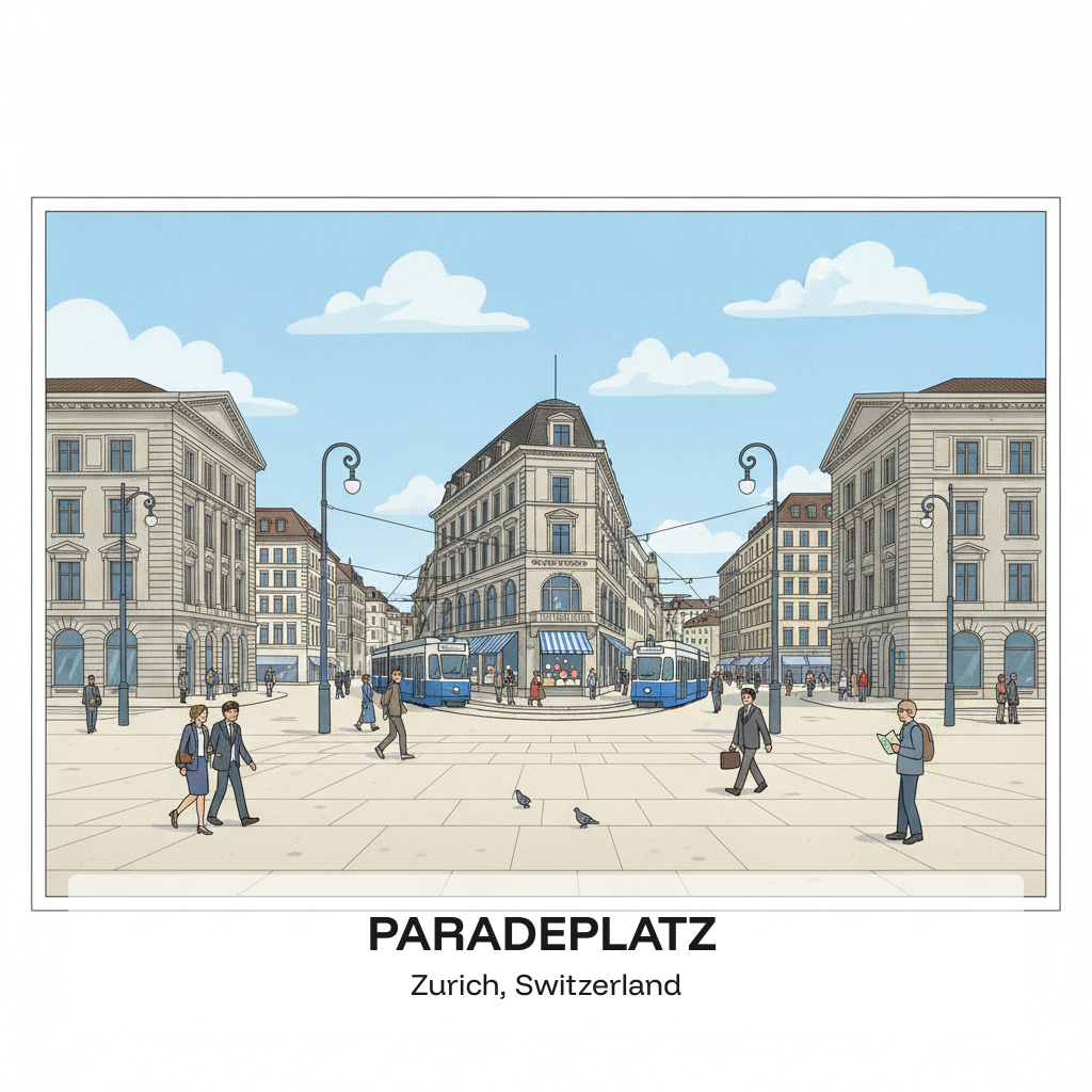 Paradeplatz — Le cœur de la finance suisse