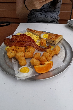 Calculated Breakfast = E x 2 + (B+P)/T
