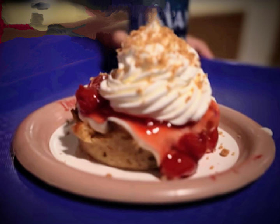 Cherry Cheesecake Bread Pudding