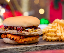 Cranberry Turkey Burger