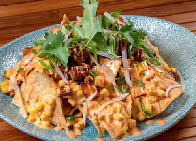 Korean-style BBQ Nachos