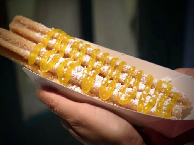 Lemon Bar Churro